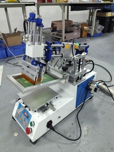 Semi Automatic Tube Card <b>Printer</b> New Plastic Hardware Sunglasses Shoe <b>Pad</b> Silk Screen Printing Machine 1 Year Warranty 135x200mm - Product Image 4