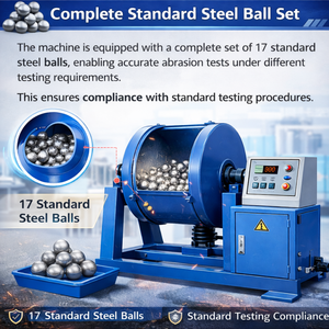 Máquina Automática de Prueba de Abrasión Los Ángeles para Agregados de Asfalto, para Pruebas que Cumplen con las Normas - Product Image 5
