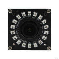 Módulo de Cámara IP Super Starlight de 8.0MP con Visión Nocturna, Leds IR Invisibles de 940nm, Lente de Placa de 2.8mm, Gran Angular