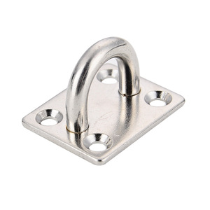 Rectangular Stainless Steel Deck Seat Door Nose Hook Ring Buckle 6*40 <b>Marine</b> <b>Hardware</b> Accessories for Yachts and Speedboats - Product Image 1