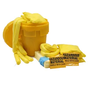 Hazmat Chemical Absorbent Spill Kit Laboratory Emergency Kit For Spill Control