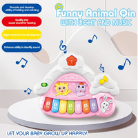 Clavier Piano jouet pour bébé plusieurs fonctions bébé jouets ciel bleu et mer à piles dessin animé Radio jouets pour enfants
