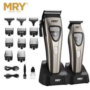 Tondeuse à cheveux électrique rechargeable MRY pour hommes, kit de tondeuse sans fil pour barbier, kit de coupe de cheveux, tondeuse électrique - Product Image 5