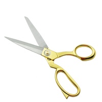 Logo personnalisé emballage couture professionnel en acier inoxydable lame tissu coupe ciseaux de tailleur