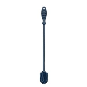 3.5cm Head 39cm Length 15.3 Inch Household Baby's Kitchen Washing Feeding Glass Long Handled Silicone Bristle <b>Cleaning</b> <b>Brush</b> - Product Image 4