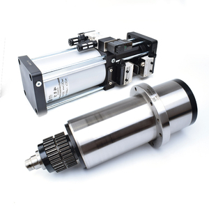 BT30 10000Rpm 90Mm Xi Lanh Phay Vành Đai Ổ Đĩa ATC Trục Chính <span class=keywords><strong>CNC</strong></span> Router Vành Đai Lái Xe Trục Chính Với Xi Lanh Khí Nén Đầy Đủ Kit - Product Image 6