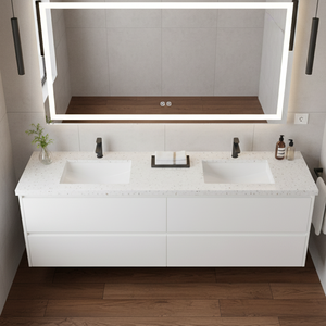 Nhà máy giá rẻ phong cách hiện đại pha lê trắng Đá Nhân Tạo slab Bảng điều chỉnh thạch anh <span class=keywords><strong>Countertop</strong></span> cho nhà bếp đảo Bar tiếp tân Vanity - Product Image 2