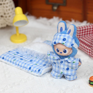 4th Generation Bubu Doll Clothes Pajamas 10cm Vinyl Doll Outfit Unisex Toy Apparel For Kids And Youth - Product Image 2