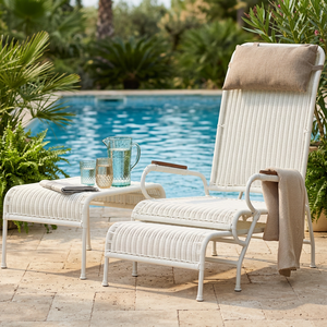 Chaise longue d'extérieur en corde avec table de Cirebon West Java indonésie, de haute qualité avec un design moderne et élégant - Product Image 2