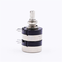 Potentiomètre double passif à prix d'usine, composants importés du Japon RV24YG, potentiomètre double haute précision