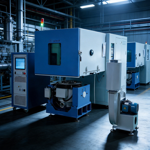 Yüksek Hızlı Stres Ömrü Testi (HALT/HASS) Çevre <span class=keywords><strong>Test</strong></span> Kabini Kombine İklimsel Sıcaklık Nem Titreşim Testi - Product Image 1