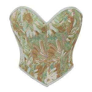 Fishbone Corset Bustiers Waist Slimming Corsets <strong>Top</strong> for Women Strapless Sexy Monet Oil Painting <strong>Crop</strong> <strong>Tops</strong> <strong>Royal</strong> Party Shaper <strong>Top</strong> - Product Image 5