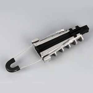Abrazadera de tensión de aleación de aluminio serie PAL, anclaje de extremo muerto, cuña termoplástica resistente a los rayos UV, instalación sin herramientas para fibra óptica - Product Image 3