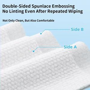 Salviette Umidificate Ecologiche Delicate e Morbide per Pelli Sensibili, Lavabili e Biodegradabili, Disponibili nel Magazzino Estero in Thailandia - Product Image 2