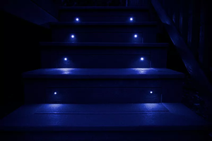 Applique murale extérieure demi-lune 12V 1W RGB pour mur jardin allée Patio - Product Image 4