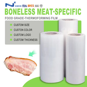 Sacs rétractables multicouches en PA, EVOH, PE co-extrudés, de qualité alimentaire, souples et brillants, pour chips, aliments pour animaux, viande, <span class=keywords><strong>charcuterie</strong></span>, snacks et nouilles - Product Image 1