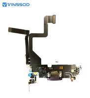 Kabel Fleksibel Port Pengisian Daya Berkualitas Tinggi untuk iPhone 14 14 Plus 14 Pro 14 Pro Max Konektor Dock Pengganti Pengisian Daya Seri Lengkap