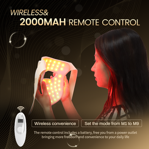 2025最新型号3D发光二极管硅胶护肤面膜美容发光二极管面膜红光治疗面膜 - Product Image 3