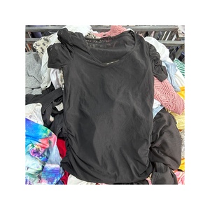 <span class=keywords><strong>เสื้อผ้า</strong></span><span class=keywords><strong>มือ</strong></span>สองแฟชั่นผู้หญิงเสื้อ2ND ผ้าฝ้ายไซส์ต่างๆใส่หน้าร้อน - Product Image 1