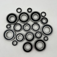 Roulements à billes à gorge profonde de haute qualité pour moto 6202 6203 6301 6302-2RS en acier chromé GCr15