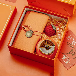 לוגו עם גביע באיכות גבוהה ומגבת תה שילוב סיר מתנות 245337 - Product Image 5