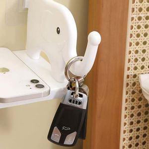 Elephant Shelving New Perforation-free Wall Hanging <b>Storage</b> <b>Rack</b> <b>Kitchen</b> Toilet Drain Study Multifunctional - Product Image 3