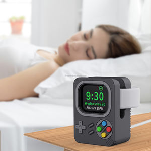 2023 Silicone chaud montre intelligente support de <span class=keywords><strong>chargeur</strong></span> sans fil PC Table support <span class=keywords><strong>chargeur</strong></span> Base pour <span class=keywords><strong>Apple</strong></span> Watch avec Port USB Style populaire - Product Image 3