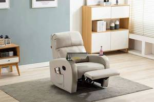 Fauteuil inclinable de haute qualité avec moteur électrique Okin, table USB et porte-gobelet pour <span class=keywords><strong>cinéma</strong></span> maison - Product Image 2