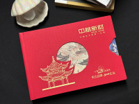 Échantillons de comptoirs en contreplaqué stratifié et carton, brochure d'échantillons de carreaux, impression d'illustrations, couleurs personnalisées, offset