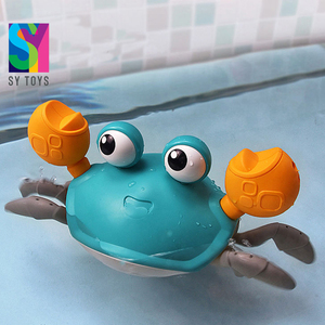SY phim hoạt hình động vật đi bộ gió lên con cua tắm đồ chơi nước kích hoạt nhựa gió lên phong cách cho trẻ em thời gian tắm chơi - Product Image 3