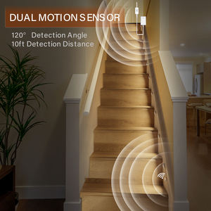 ديكور سلامة المنزل في الأماكن المغلقة الدرج المحيط التحكم عن بعد عكس الضوء أدى خطوة الحركة تنشيط أضواء درج مصباح - Product Image 3