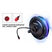 Kit de conversion de moteur de moyeu de vélo électrique MTX 48v 52v 2000w avec batterie au lithium Tiger Shark