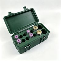 Boîte de rangement en plastique PETG imprimée en 3D, qualité alimentaire, dégradé de couleurs, 14 compartiments, étui de voyage pour la protection des échantillons en flacon