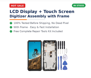 หน้าจอ LCD สำหรับโทรศัพท์มือถือ <span class=keywords><strong>Ulefone</strong></span> Armor 26 Ultra รุ่นวอล์คกี้ทอล์คกี้ พร้อมจอสัมผัสแบบประกอบเต็มชุด - Product Image 1