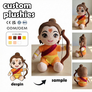 Fabricant de jouets en peluche personnalisés, usine de jouets doux en forme de personnage humain, jouets en bois pour enfants, souris en feutre, porte-clés en peluche personnalisé, jouet boîte mystère - Product Image 3