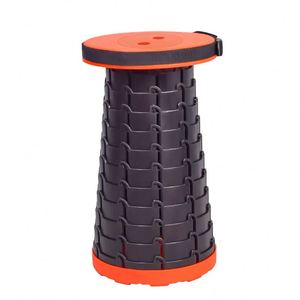 Échantillon Gratuit - Chaise de Camping d'Extérieur, Mini Tabouret Pliant en Plastique pour Randonnée, Tabouret Réglable et Pliable pour la Pêche - Product Image 1