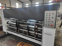 Machine de découpe rotative semi-automatique haute définition pour l'impression flexographique et le flocage, équipement de fabrication de boîtes en carton