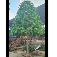 Gran oferta, ramas de pino grandes artificiales de tamaño real, pino, ciprés, a la venta, decoración interior y exterior