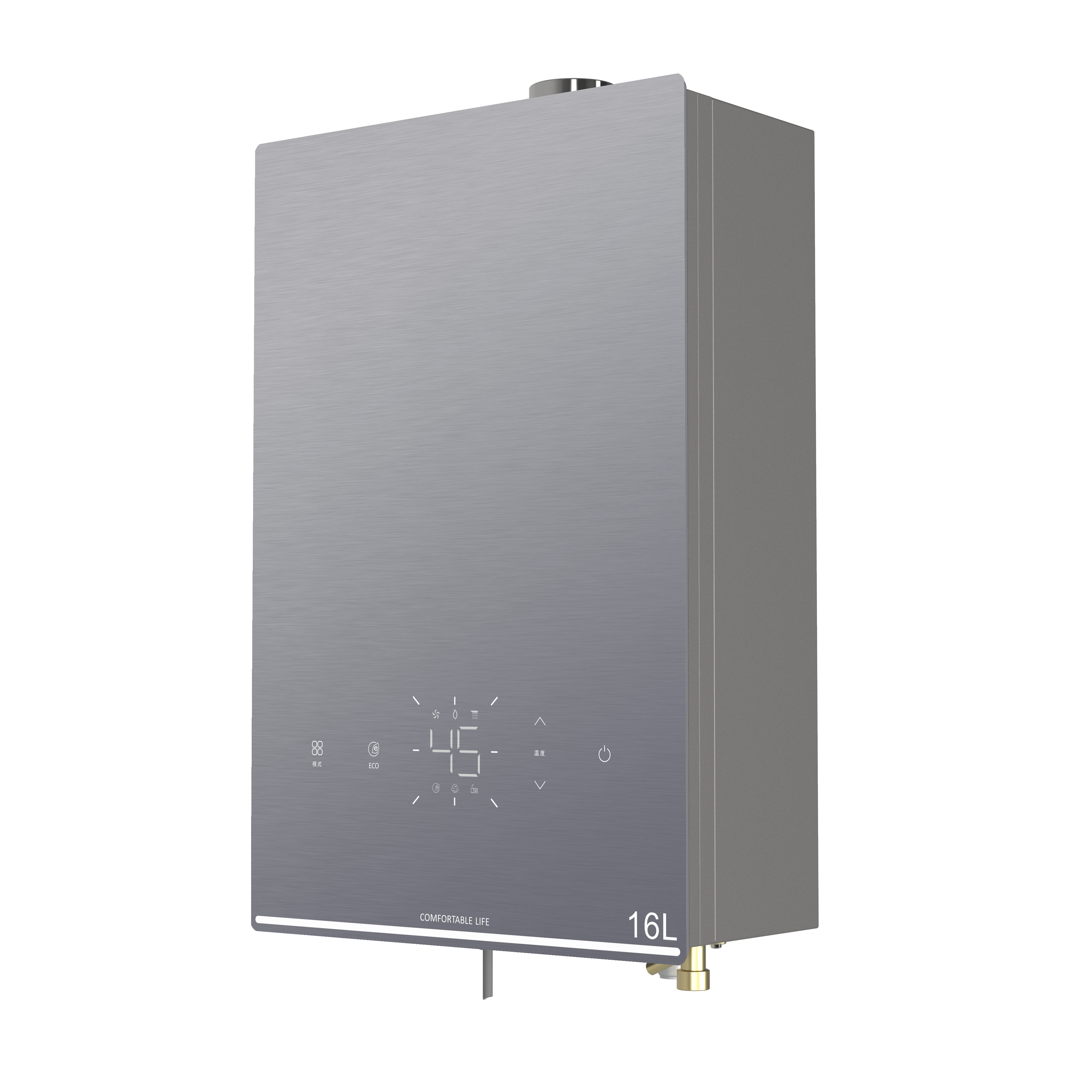Shengfei 2025 Hot Sale 13L/16L LPG Instant Electric Water Heaters Tankless Steel Propane Gas Water Heater