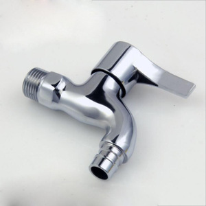 Brass Water <b>Tap</b> 4 Inch Single Handle Wall Mounted Ceramic <b>Valve</b> Core Minimalist Design Easy Installation Kitchen Faucet - Product Image 1