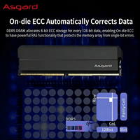 Bulk Wholesale Factory Price Asgard Hela 24GB DDR5 6000 CL42 SS Black Heatsink Desktop RAM Bulk Stock in Stock