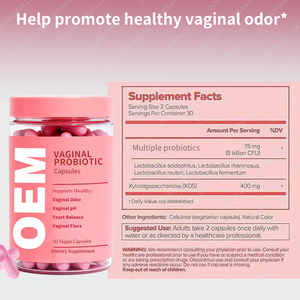 Oem/ODM Hot Bán phụ nữ của Probiotic viên nang inositol và bổ sung phụ nữ cân bằng viên nang cho âm đạo sức khỏe - Product Image 3