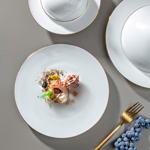 YAYU — service de <span class=keywords><strong>vaisselle</strong></span> en porcelaine française blanche,, produit haut de gamme, service de <span class=keywords><strong>vaisselle</strong></span> allemande en céramique, os fin, chine, <span class=keywords><strong>vaisselle</strong></span> personnalisée - Product Image 3