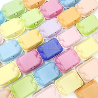 Boîtes à œufs rectangulaires vides et colorées en papier recyclé écologique avec logo personnalisé pour la vente en gros, idéales pour légumes et farine (finition mate)