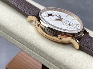 Luxury Business Alloy Case Shanghai Sapphire Crystal 9015 Boyfriend Gift Genuine Leather Strap Unisex Mechanical <b>Watches</b> - Product Image 5