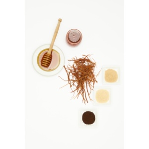 JOSEON SNACK Color Bites Triple Ginseng Mugwort Broccoli Thistle, Comida Coreana Promocional en Bolsas de Tela - Product Image 2