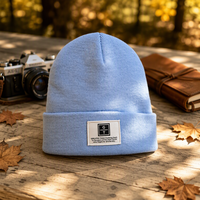 Bonnets unisexes avec broderie 3D personnalisée - 60 couleurs, motifs dessinés à la main, motifs d'affaires et de dessins animés, 100% acrylique, tricot d'hiver