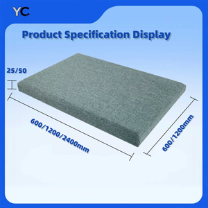 Paneles Acústicos de Fibra de Vidrio: Paneles de Pared Insonorizantes para Interiores, Decorativos Ignífugos para Salas de Interrogatorio/Investigación - Product Image 4