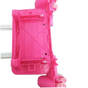 Màu Hồng Thân Thiện Với Môi Phụ Kiện Túi Trẻ Em Hành Lý Xe Đẩy Với 6 Leo Núi Cầu Thang Bánh Xe - Product Image 4