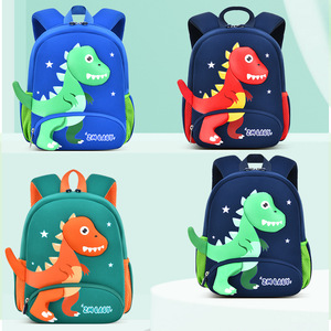 Sesame Baby Dinosaur Backpack 14 In Waterproof For Kids Ages 2-5 School Use - Product Image 2